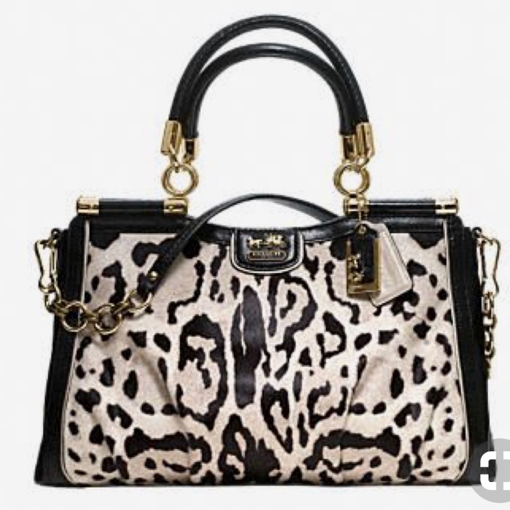 ISO This Leopard Coach Bag 💼